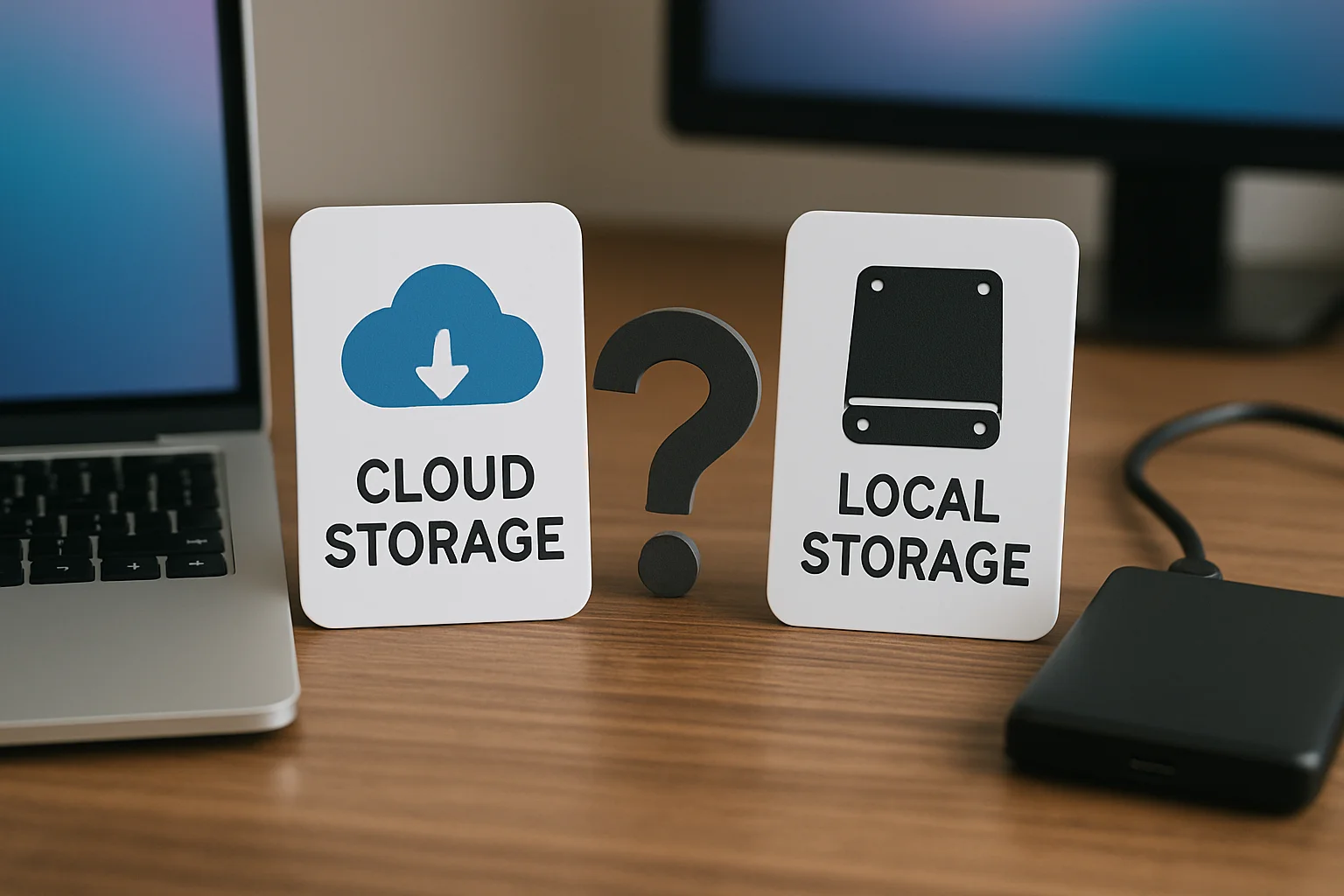 Cloud Storage vs Local Storage