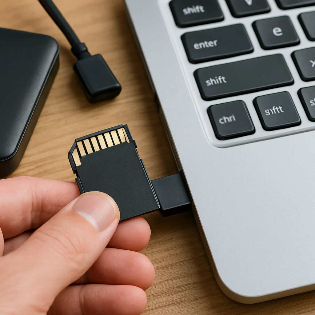 How to Backup Data on an SD Card