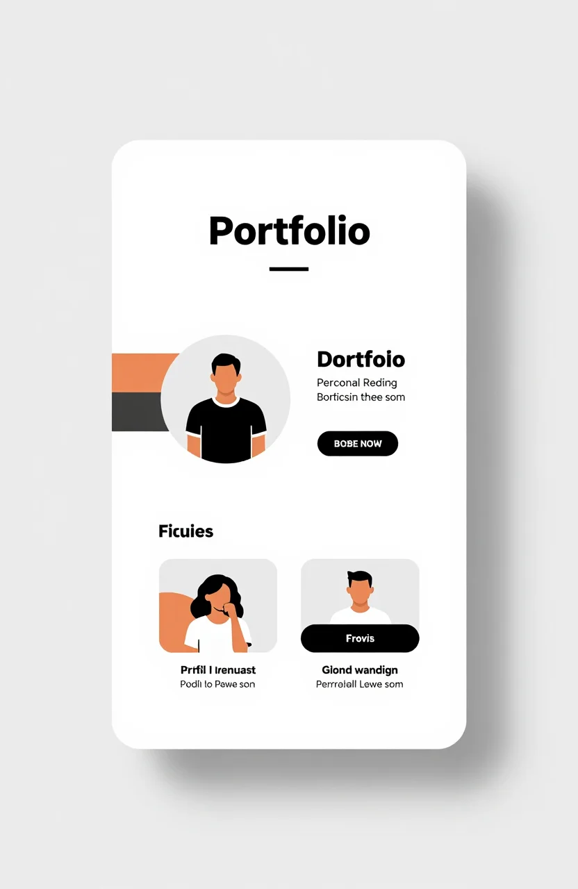 Personal website portfolio card inside a curated directory browse