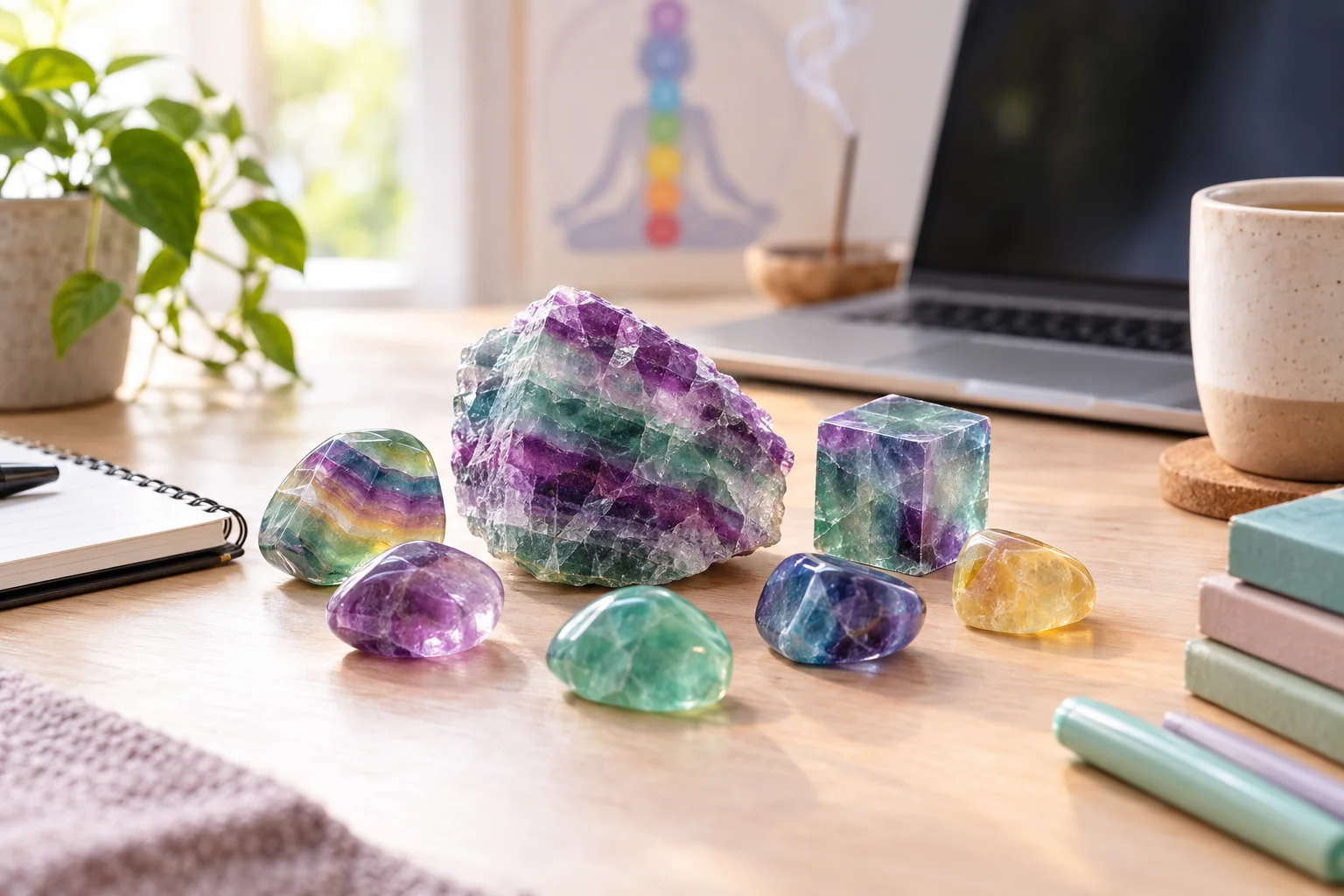 Fluorite : vertus, concentration, purification