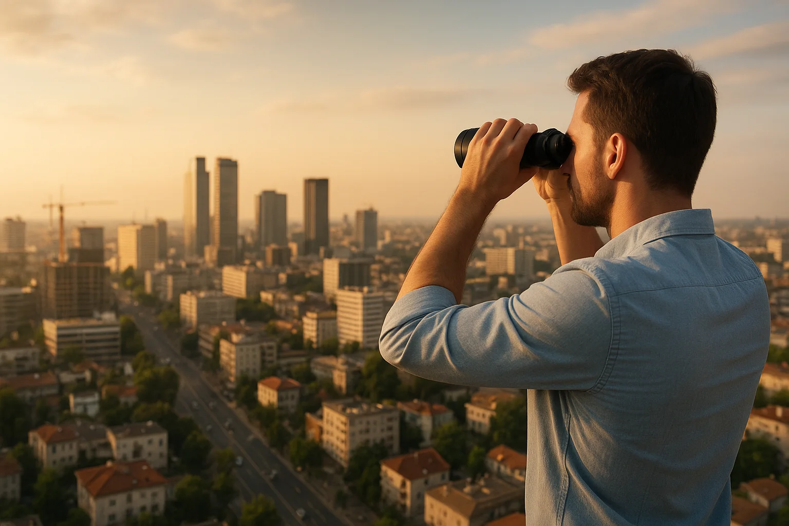 Repérer une ville en plein boom rapidement