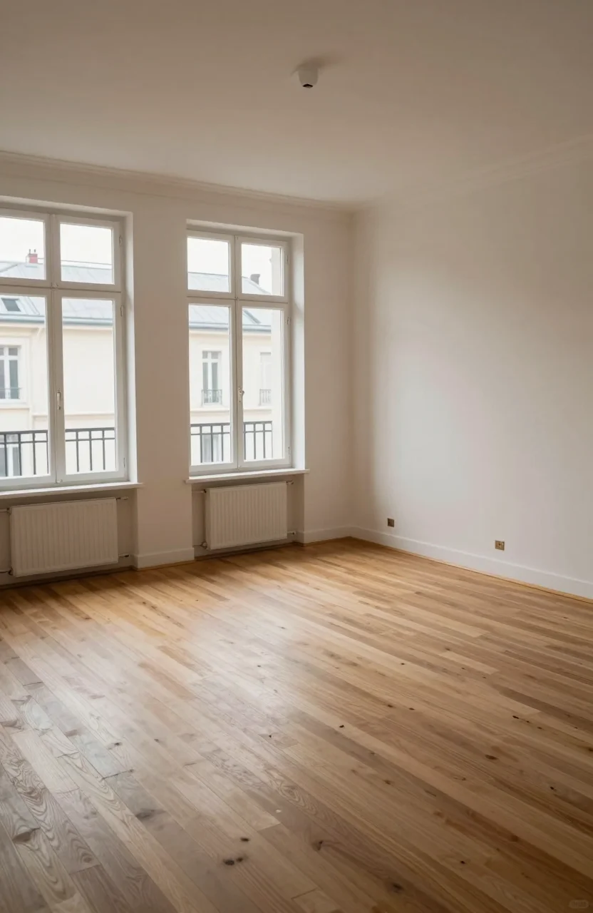 Appartement rénové prêt à louer dans un immeuble résidentiel français