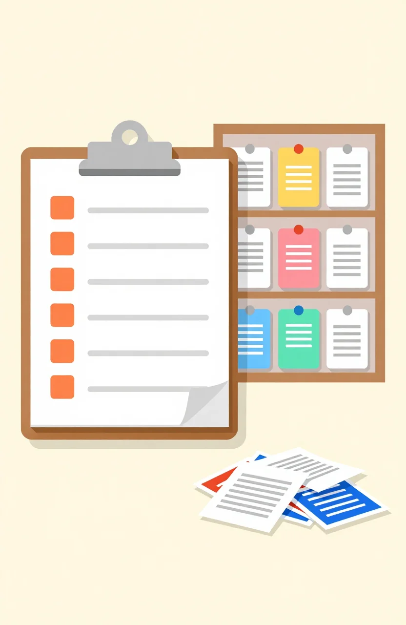 Checklist separating curated project directories from spam listing sites