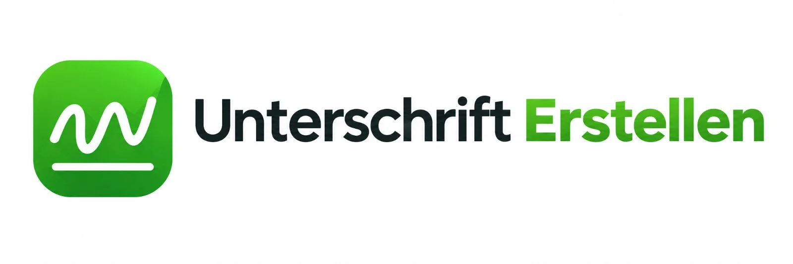 Unterschrift Erestellen