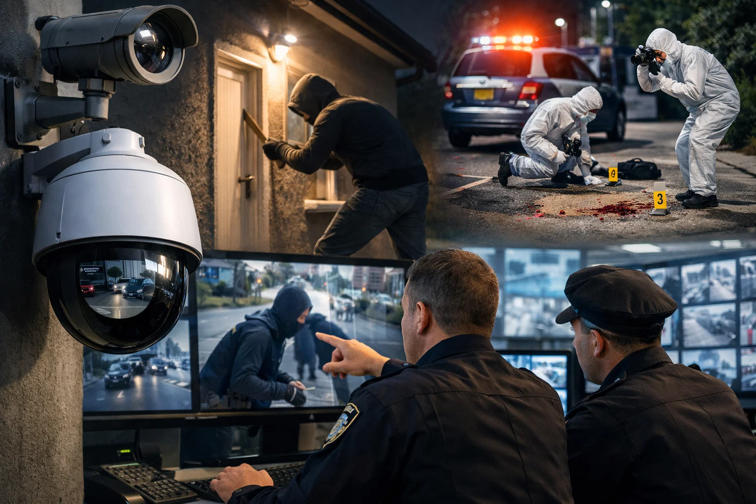 Caméras de surveillance et efficacité