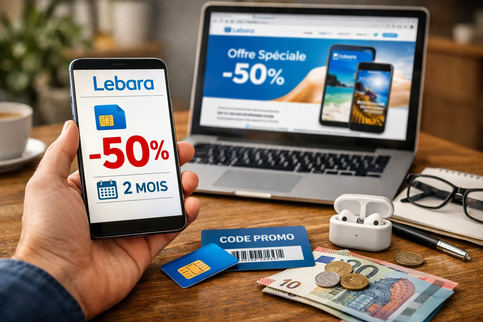 Code promo Lebara : -50% pendant 2 mois