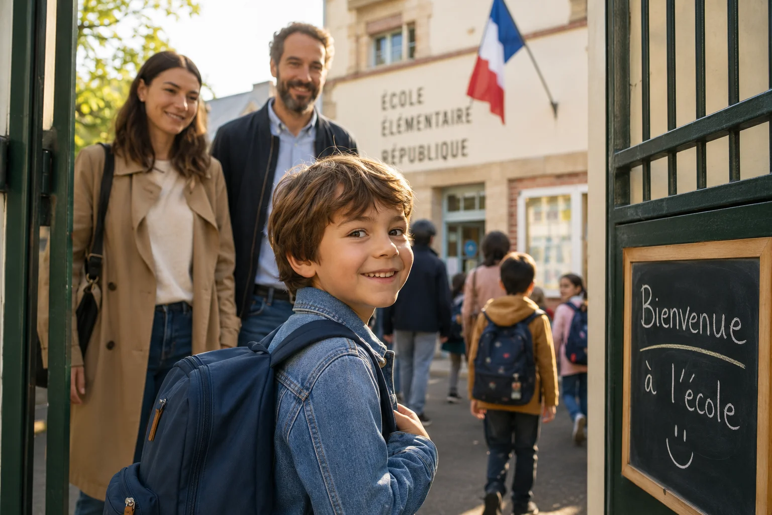 Inscription scolaire, cantine et périscolaire en commune