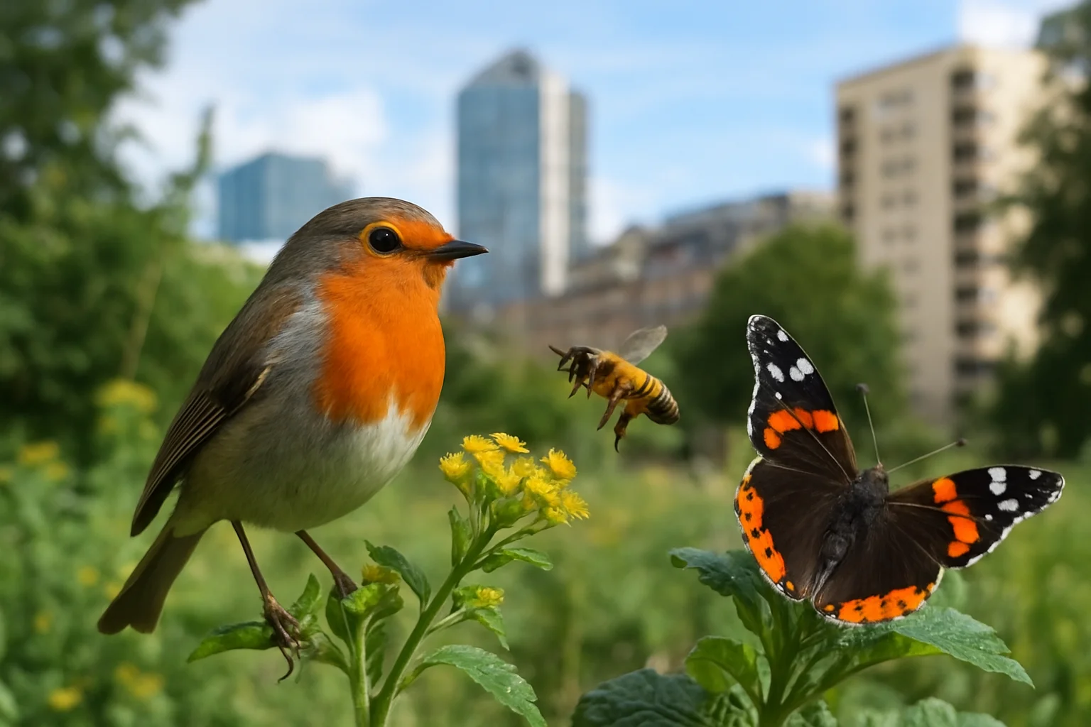 Biodiversité urbaine : les espèces qui nous entourent
