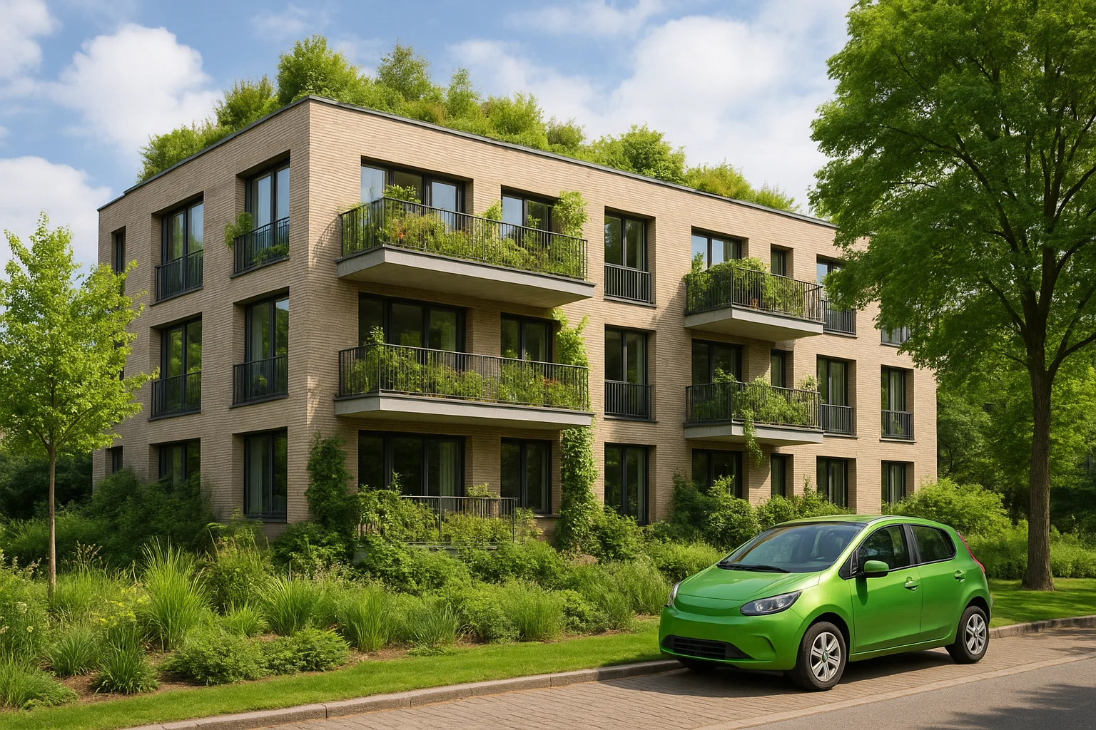 Copropriété écologique : gestion durable collective