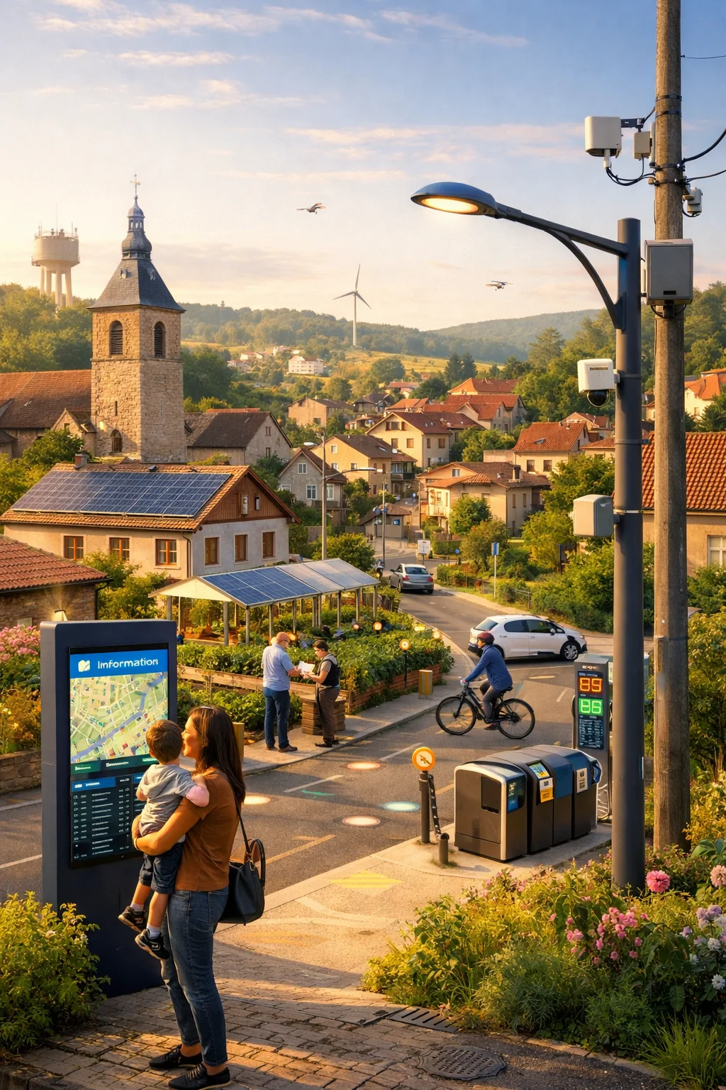 Smart city pour petites communes