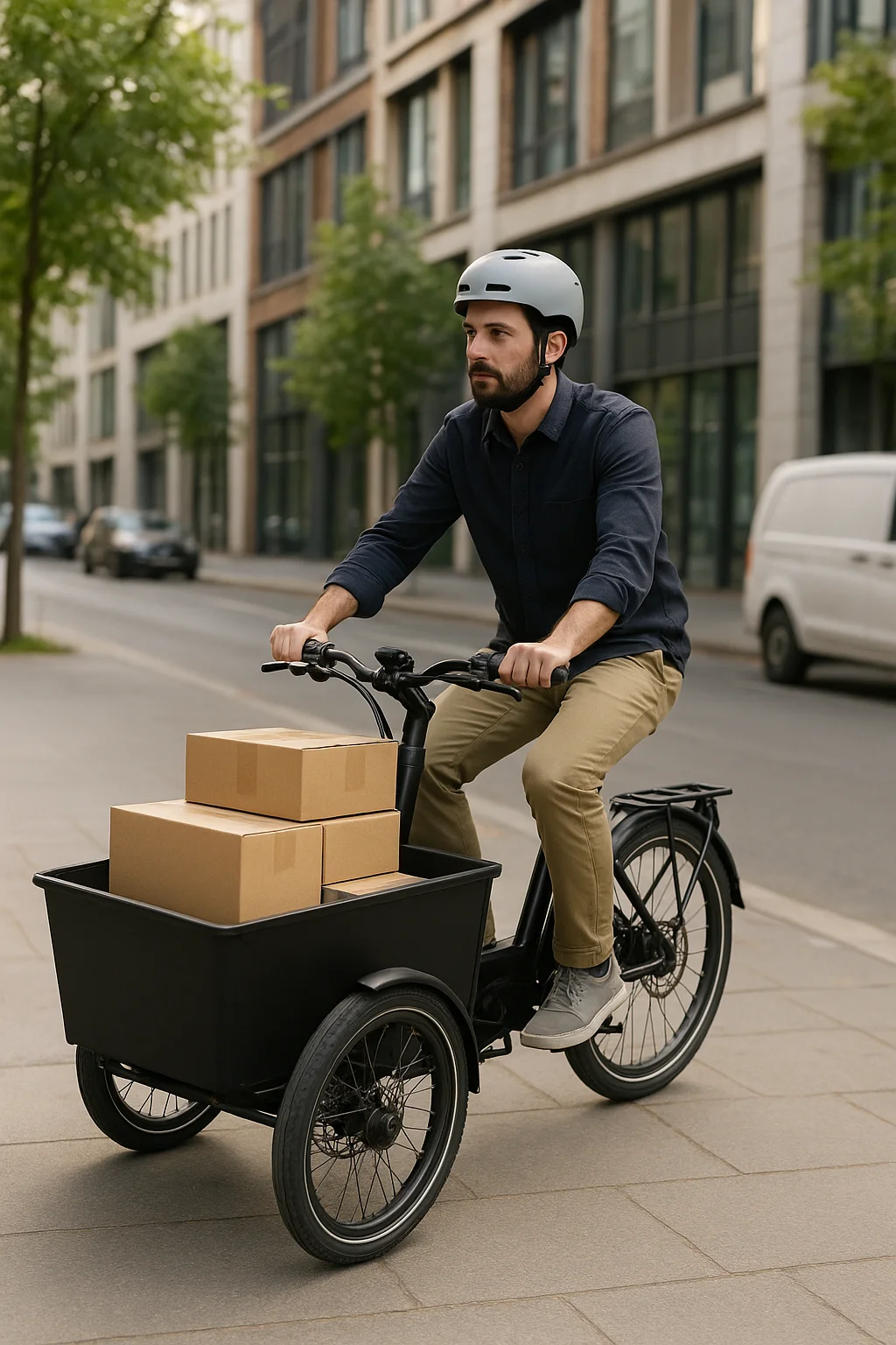 Cargo-bikes et logistique douce