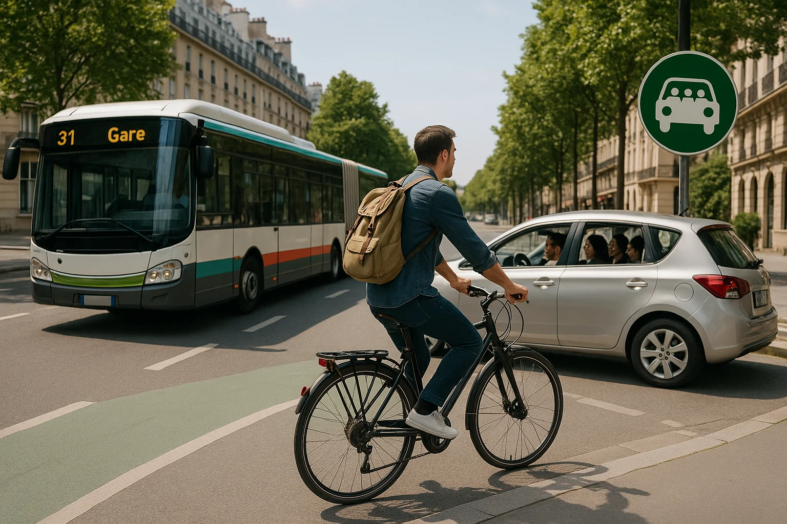Alternatives à la voiture individuelle en ville