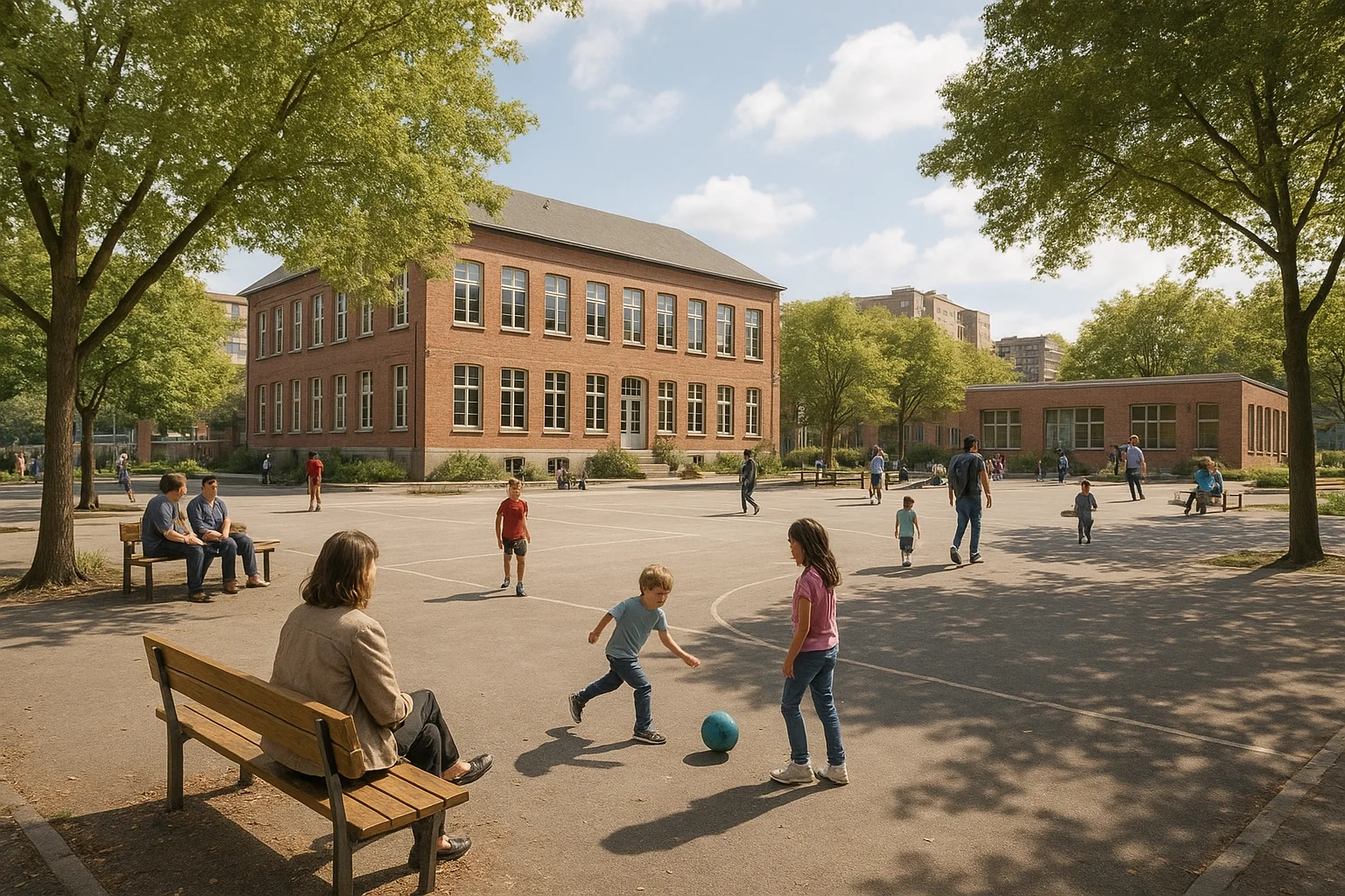 Les cours d’école ouvertes