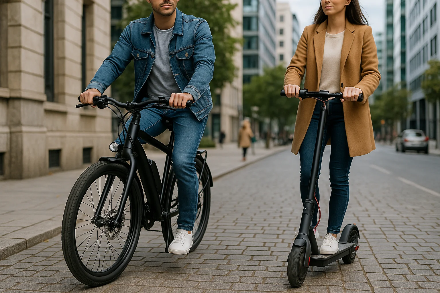 Vélos et trottinettes électriques : mobilité urbaine