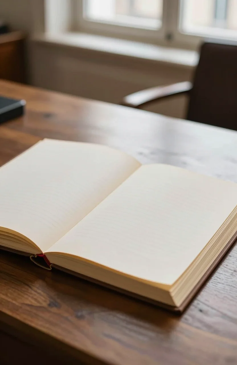 Livret de famille posé sur un bureau de mairie près d'un stylo