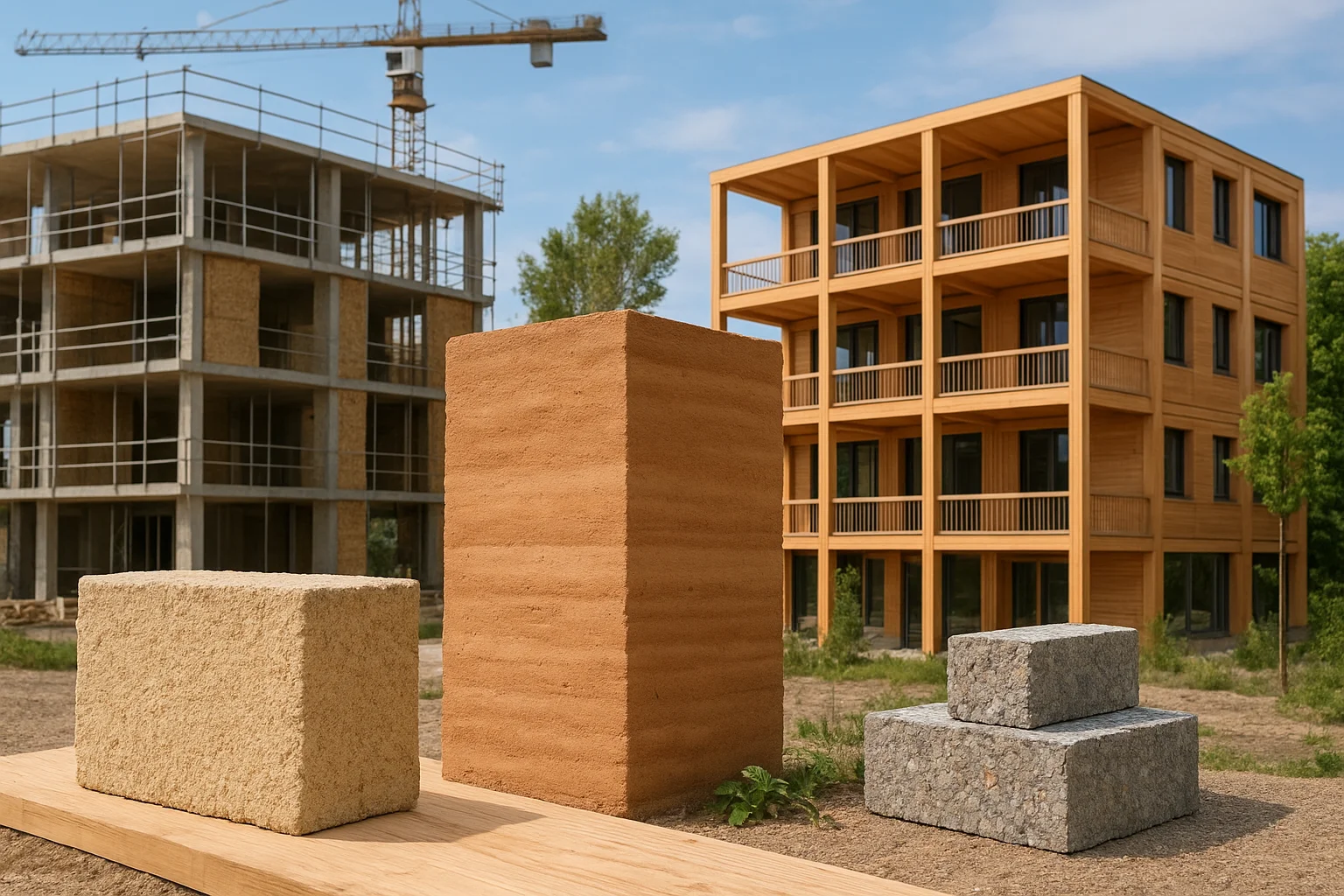 Bâtir la ville durable : matériaux innovants