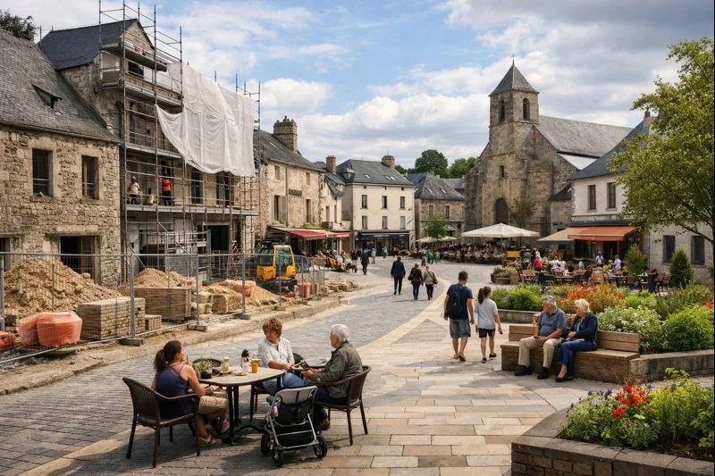 Réhabiliter les centres-bourgs sans gentrification