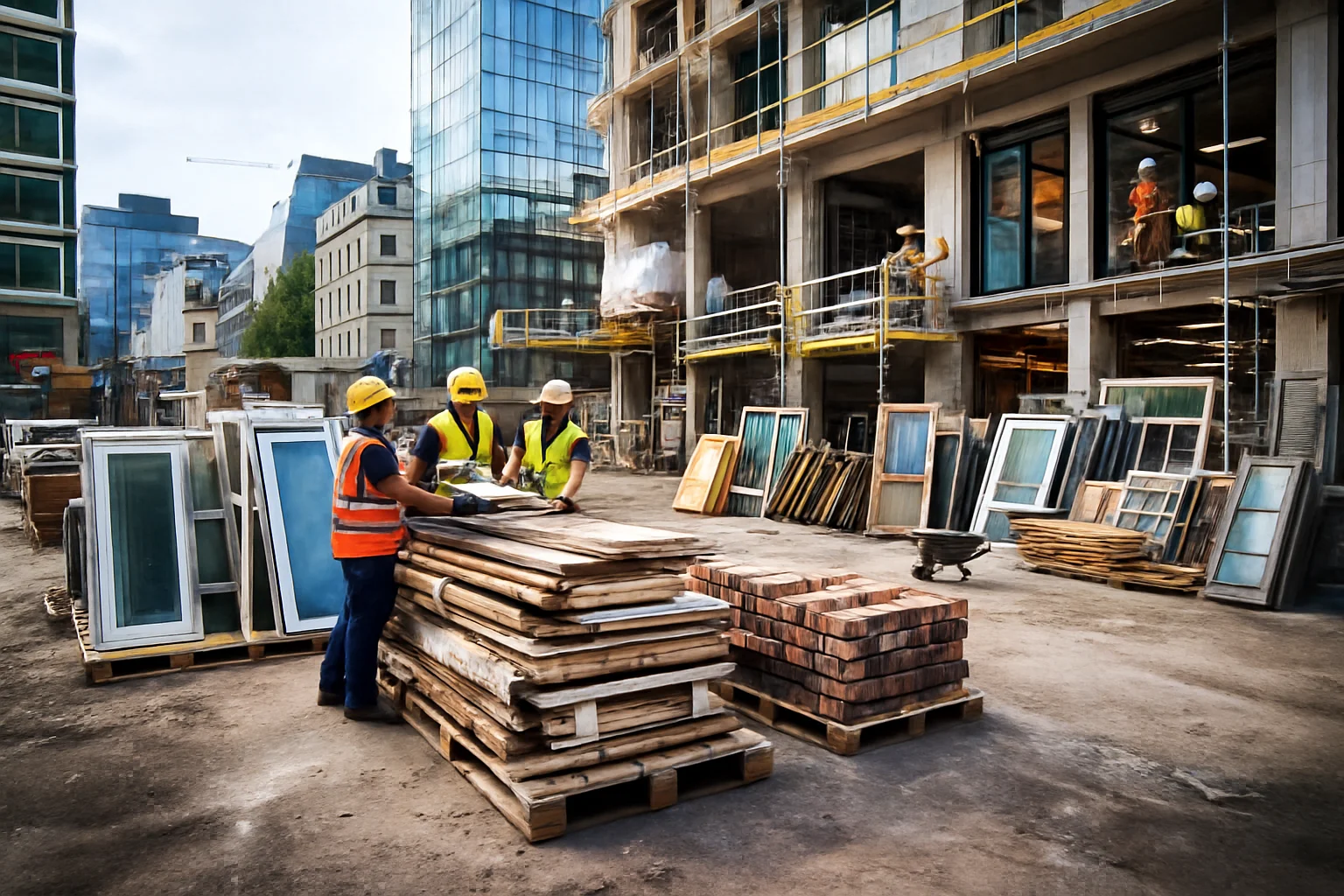 Réemploi dans les chantiers urbains