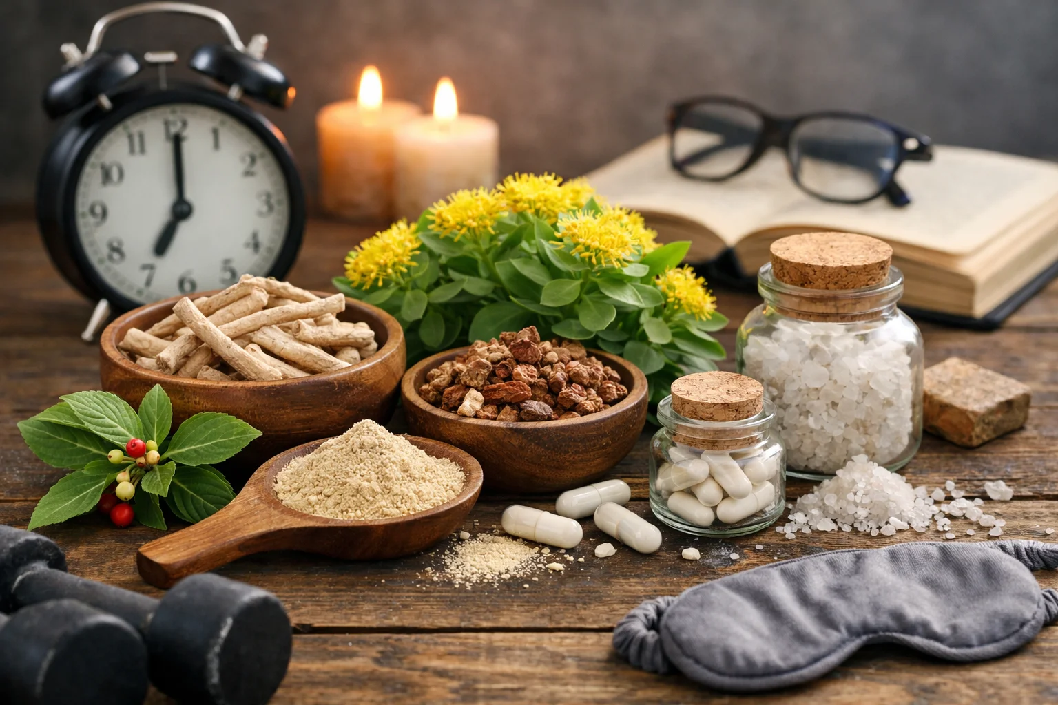 Choisir Ashwagandha, Rhodiola ou Magnésium