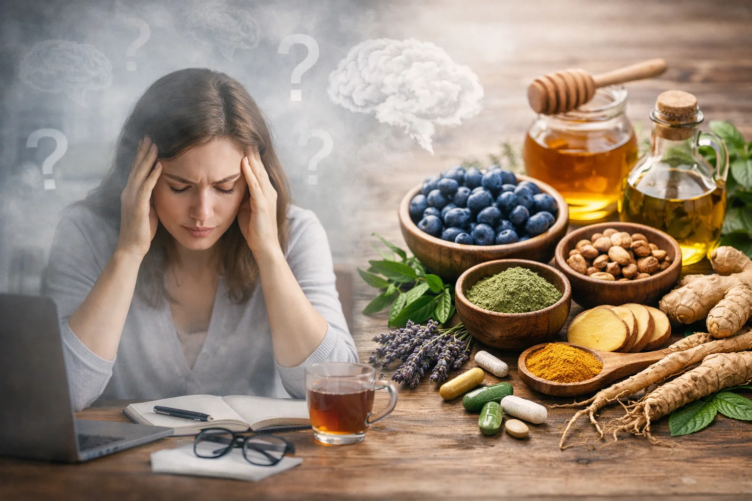 Brouillard mental : causes et solutions naturelles