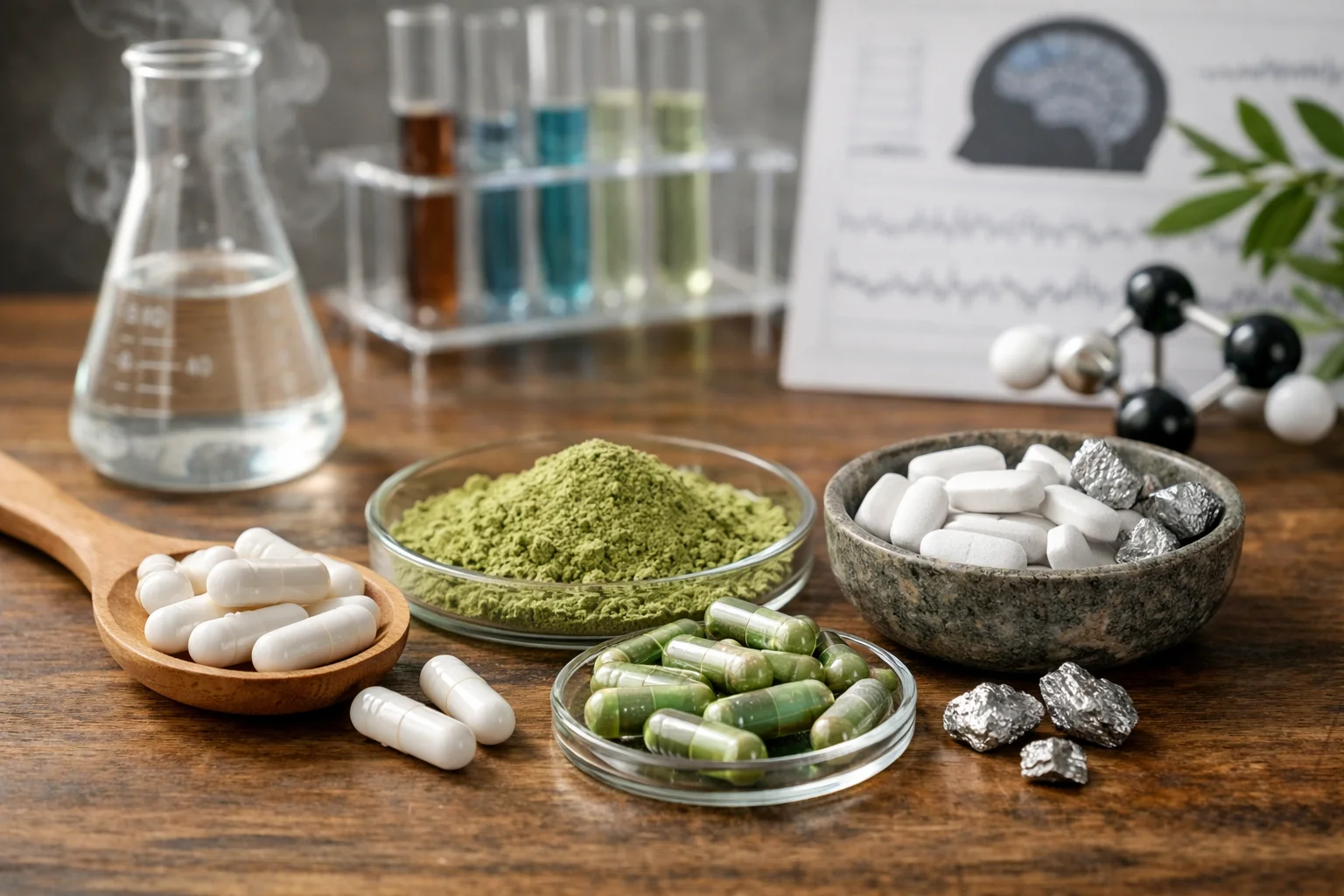 GABA, L-théanine et magnésium : preuves scientifiques