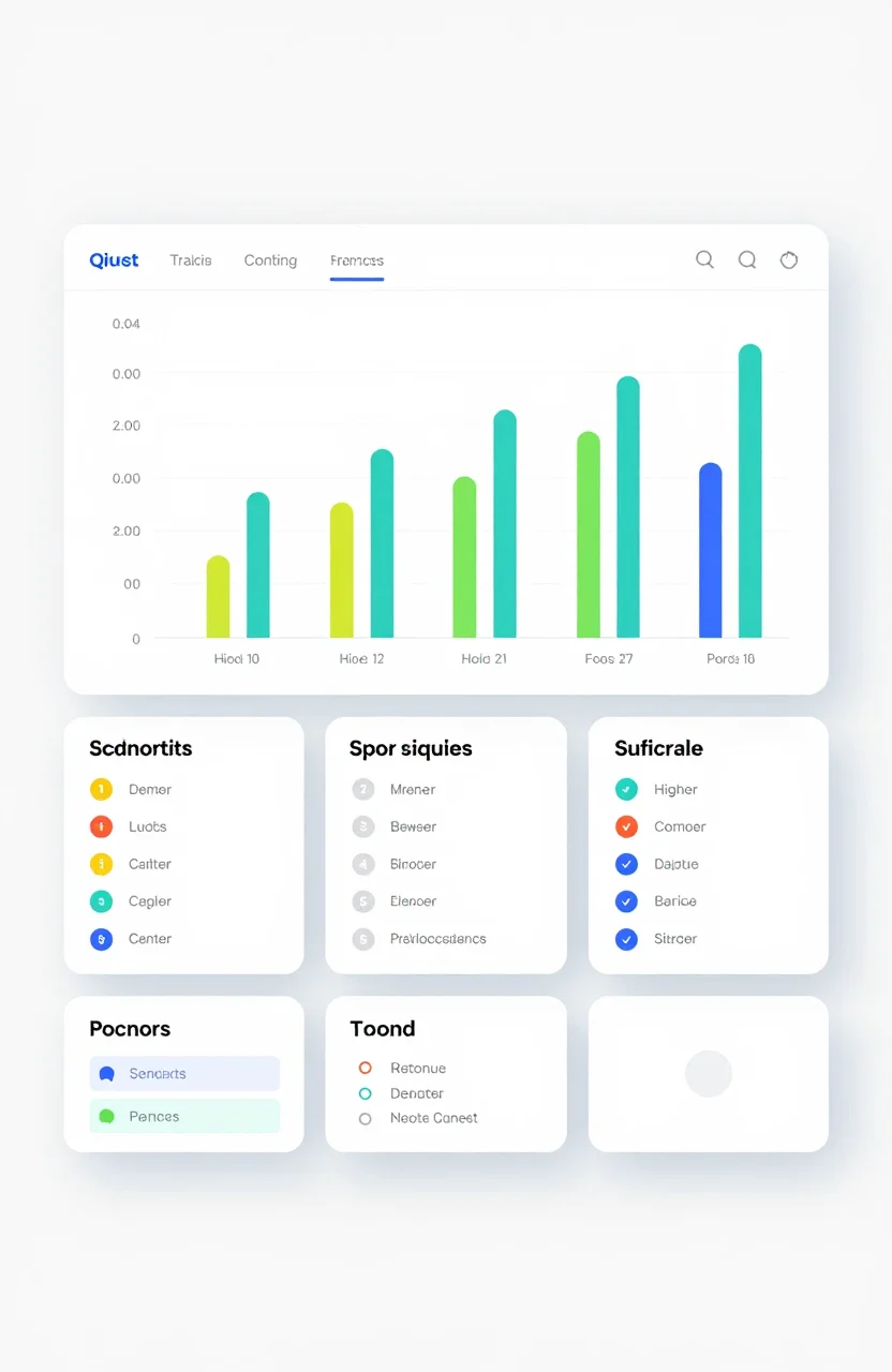 Analytics dashboard showing referral traffic from multiple web directories with graphs and source breakdown