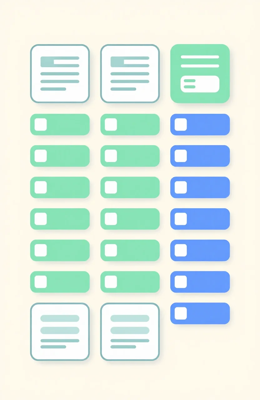 Organized workflow chart showing steps to filter and batch backlink submissions from a resource hub