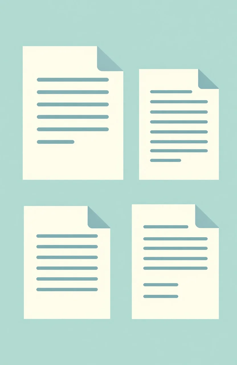 Single document being thoughtfully adapted into multiple slightly different versions for different platforms