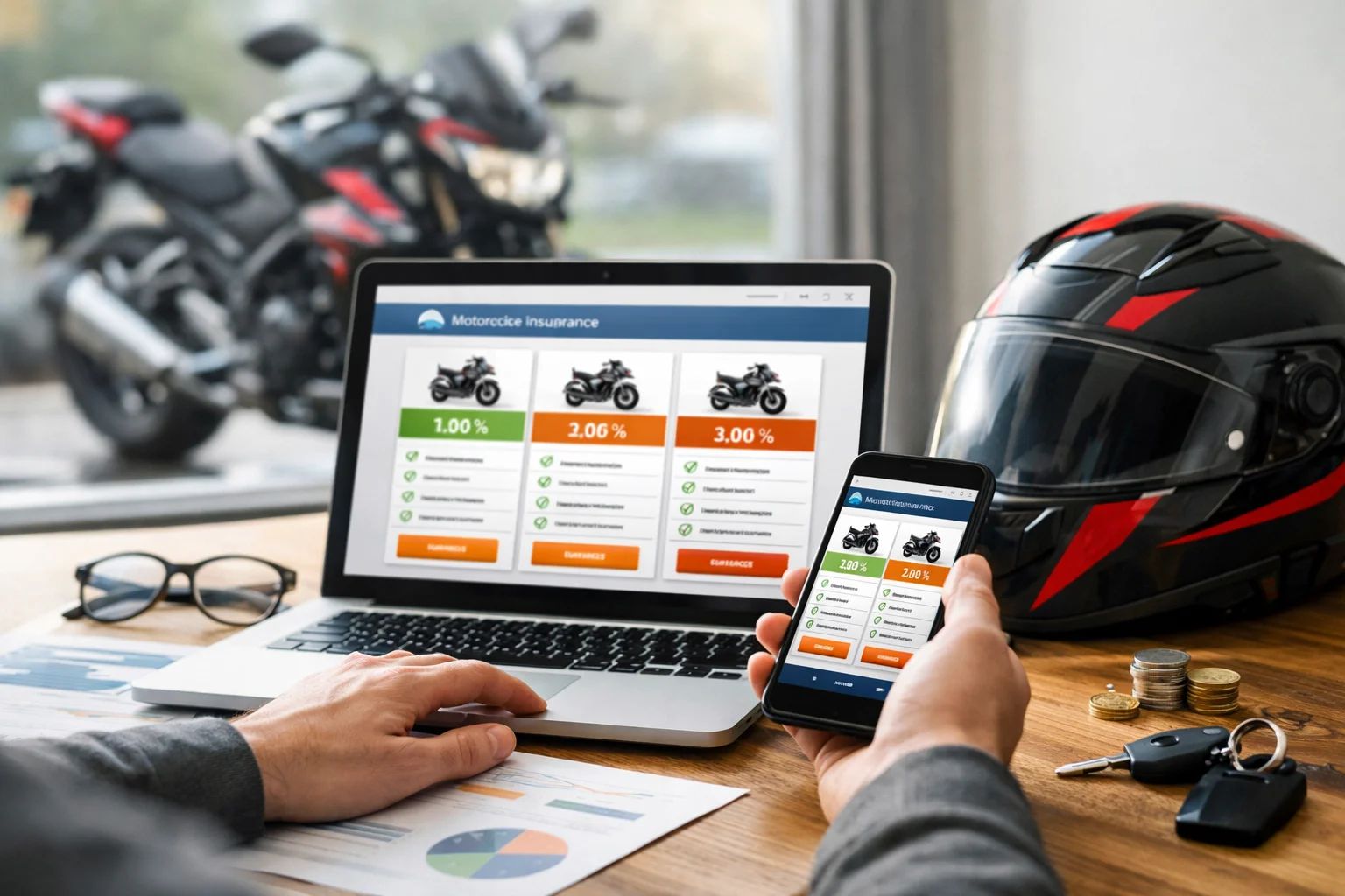 Comparateur assurance moto : meilleures offres