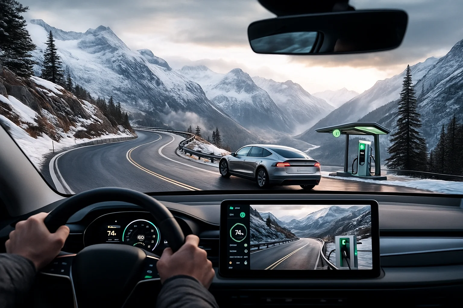 Conduire en montagne avec VE : conseils pratiques