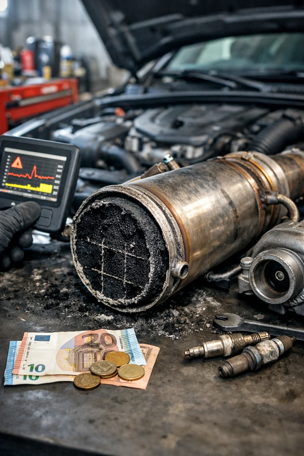 Filtres à particules essence : risques et coûts