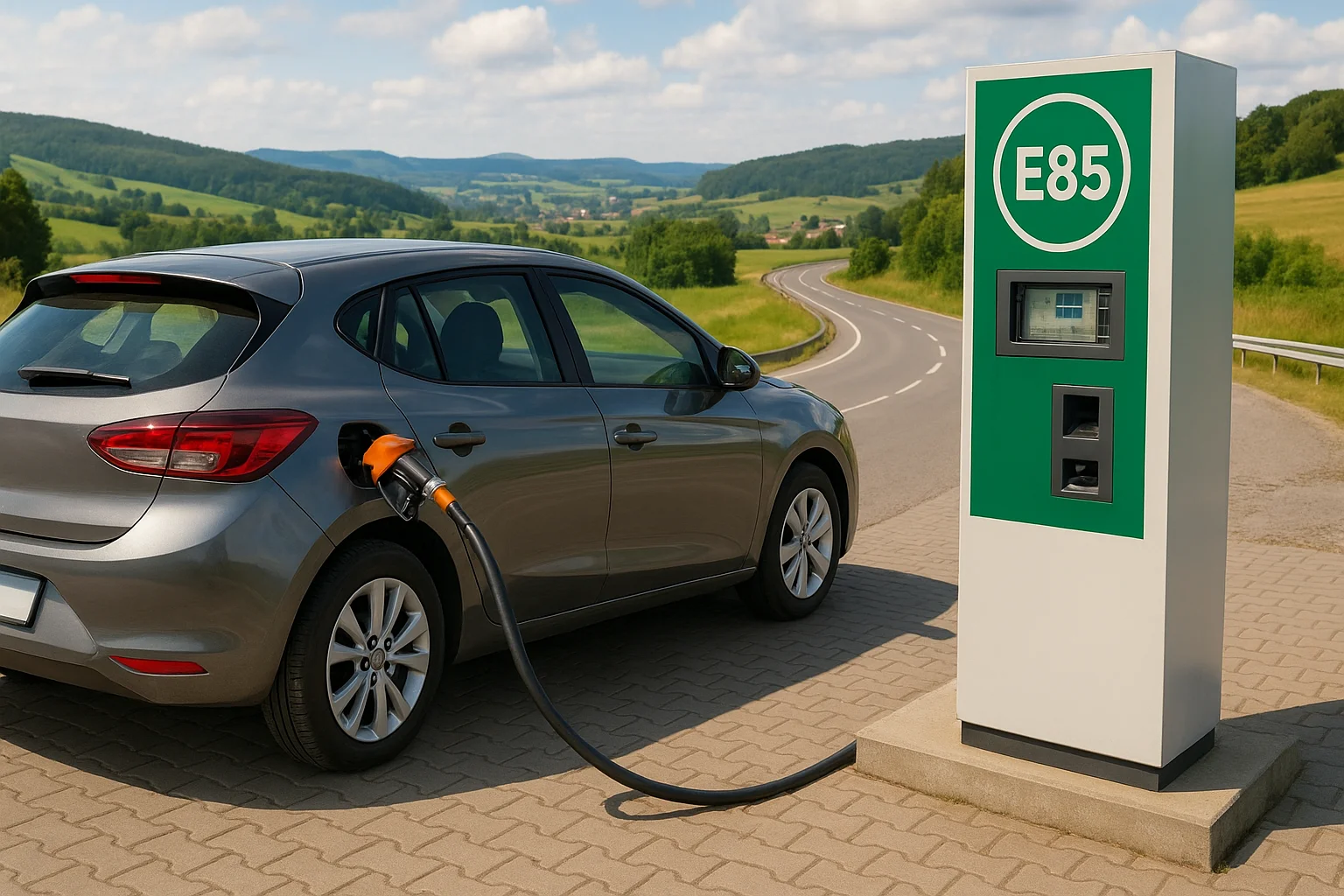 Road-trip en Europe avec une voiture à l’E85