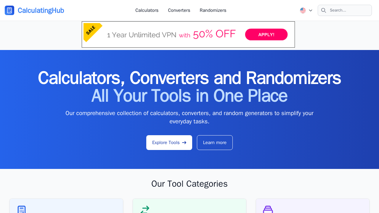 CalculatingHub.com