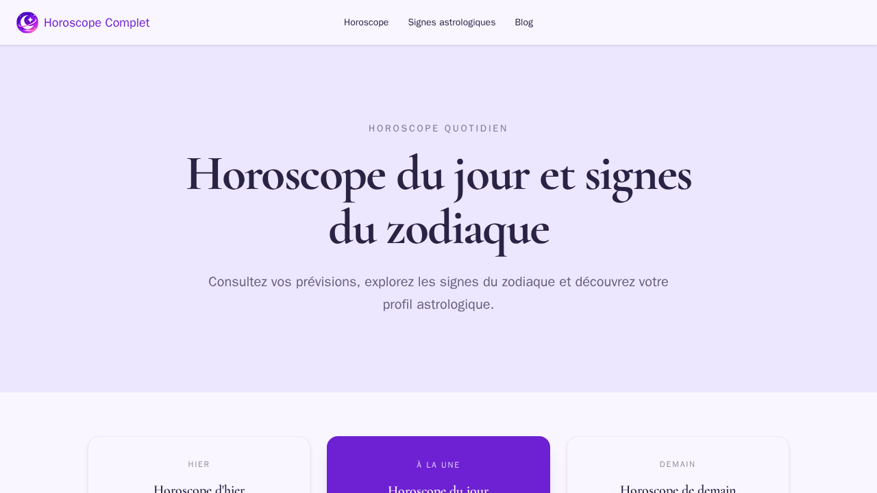 Horoscope-Complet.fr