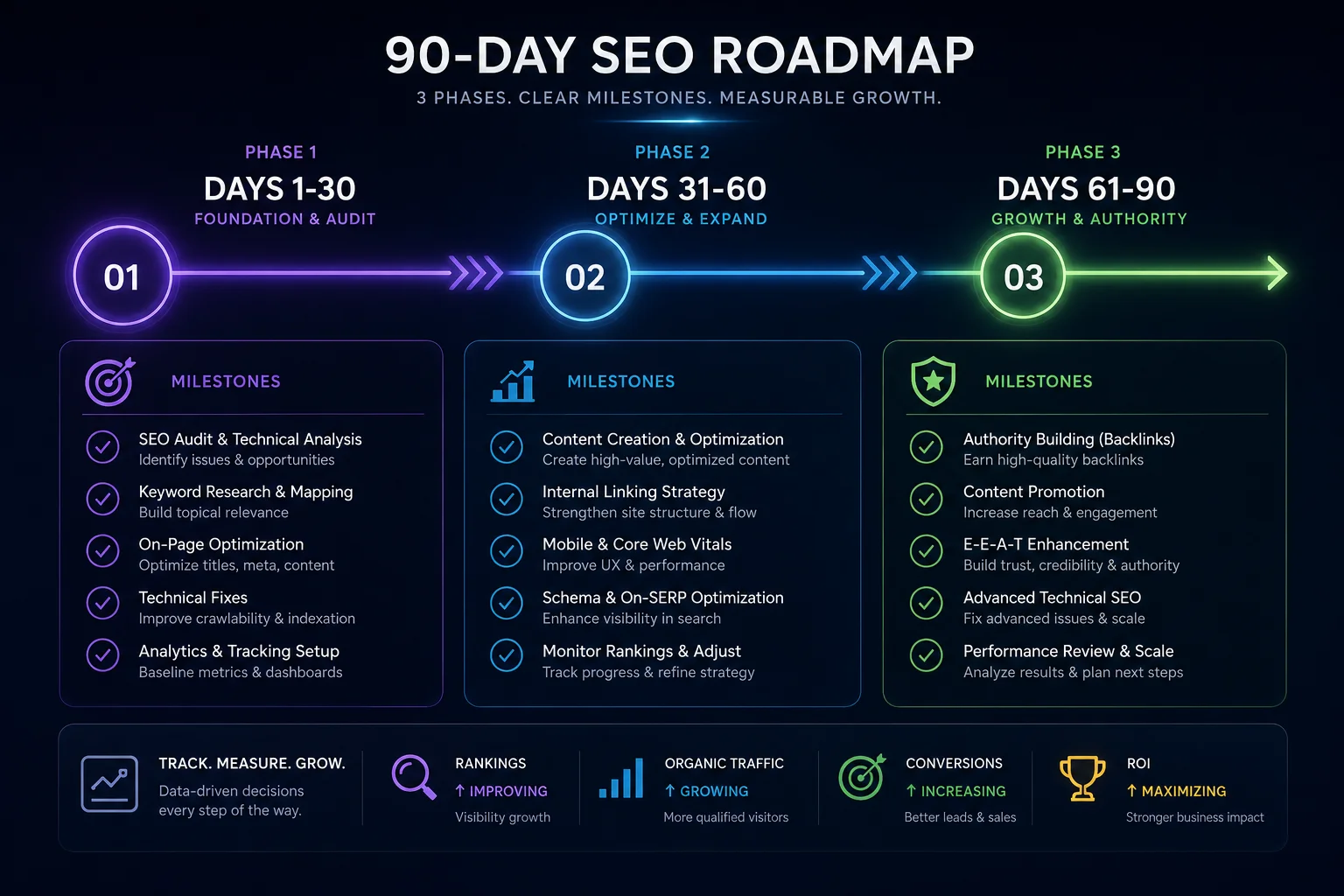 90-Day SEO Plan for New Websites: From Zero to Rankings